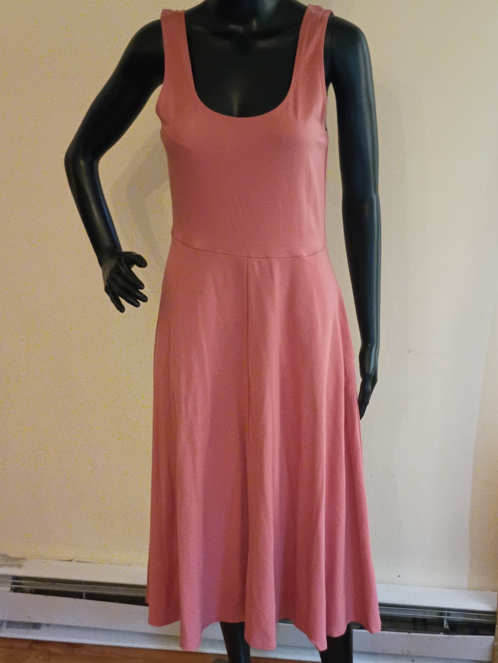 Alfani Dusty Rose Sleeveless Midi Dress